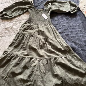 Neuflora green Odessa dress